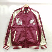 龍×鯉刺繍スカジャン|一心如鏡