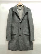 ウールカシミア混ロングコート|NANO UNIVERSE