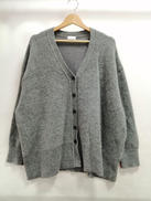 カシミヤ混VネックBIGカーディガン|APART BY