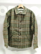 チェック柄裏ボアウールジャケット|H.ENGADINE