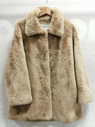 COZY ECO FUR HALF COAT|NUGU