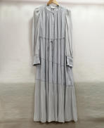 異素材ロングスリーブワンピース|COCO DEAL