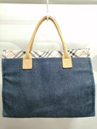 デニムハンドバッグ|BURBERRY BLUE LABEL