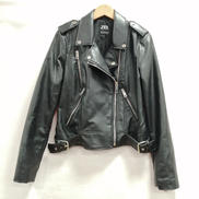 合皮ライダースジャケット|ZARA