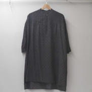 スカル柄ノーカラーワンピース|HYSTERICS