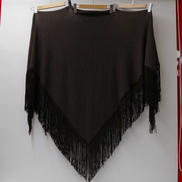 カシミヤフリンジショール|MIXIK