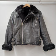 内ボアライダースジャケット|HORN WORKS