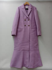 DOUBLE BREASTED MERMAID COAT|AMERI