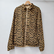 レオパードジップアップブルゾン|CLOT
