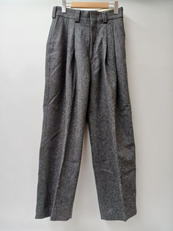ウールフランネルトムボーイパンツ|THE SHINZONE