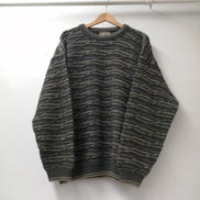 総柄ニットセーター|CORTINA