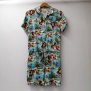 ISLAND DREAMS総柄SSサロペット|HYSTERIC GLAMOUR