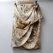 シルク総柄スカート|SALVATORE FERRAGAMO