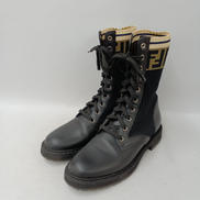 ズッカニットバイカーブーツ|FENDI