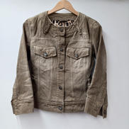 ノーカラーデニムジャケット|DOLCE&GABBANA