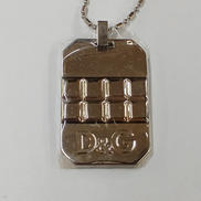 エッジカットプレートネックレス|DOLCE&GABBANA