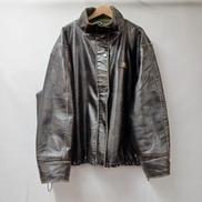 PUレザーフリースジャケット|RARELIZE