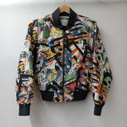 総柄ブルゾン|MOSCHINO