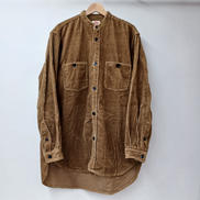 バンドカラーコーデュロイシャツ|H.R.MARKET