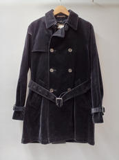 ベロアトレンチコート|PAUL SMITH