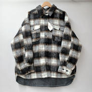 ジャギーチェックシャツジャケット|MONO-MART