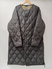 ミリタリークルーネックダウンコート|TAION