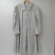 パフスリーブストライプワンピース|CANDY STRIPPER