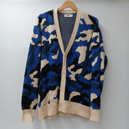 CAMOFLAGE KNIT CARDIGAN|ATMOS