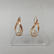 K10パールピアス|STAR JEWELRY