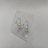 K10パール付ピアス|STAR JEWELRY
