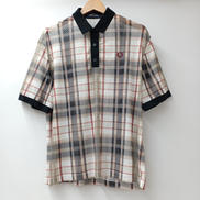 メッシュチェックポロシャツ|FRED PERRY