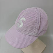 CORDUROY S LOGO 6-PANEL CAP|SUPREME