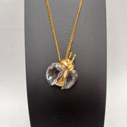 てんとう虫ネックレス|SWAROVSKI