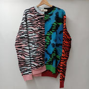 バイカラークルーネックニット|KENZO/H&M