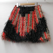 ストライプデザインフリンジスカート|FENDI