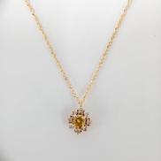 イエローダイヤモンドネックレスフルリッテ|BIZOUX