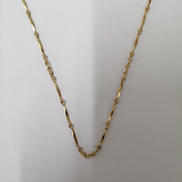 K18ネックレス|宝石無しネックレス