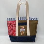 ポロベアパッチワークトートバッグ|POLO RALPH LAUREN