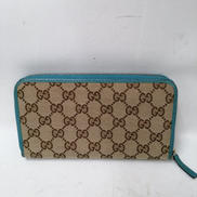 GGキャンバスラウンドファスナー長財布|GUCCI