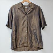 シャイニーオープンカラーシャツ|STEVEN ALAN