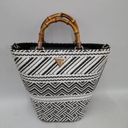 HAPPYLAND STRAW MINI TOTE|GUESS