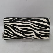 ZEBRA PRINT CALF HAIR CONTINEN|MICHAEL KORS