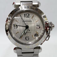 ﾊﾟｼｬCﾒﾘﾃﾞｨｱﾝGMT（自動巻）|CARTIER