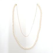 K10パール付ピアス|STAR JEWELRY