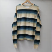 ボーダー柄ロングスリーブカットソー|SUGARHILL