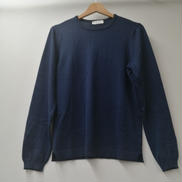 2ゲージソフトコットンクルーネックニット|GRAN SASSO