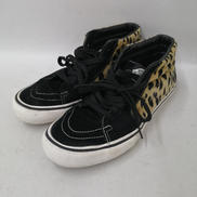 SUPREME VELVET LEOPARD SK8-MID|VANS