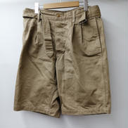 ベルテッドチノハーフパンツ|COMOLI