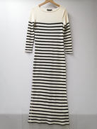 ワッフルボーダー長袖ワンピース|POLO RALPH LAUREN