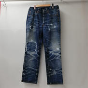 転写プリントデニムパンツ|TOLQ